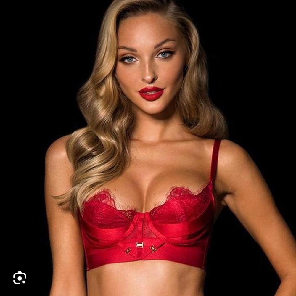 Honey Birdette Belinda Red Bra